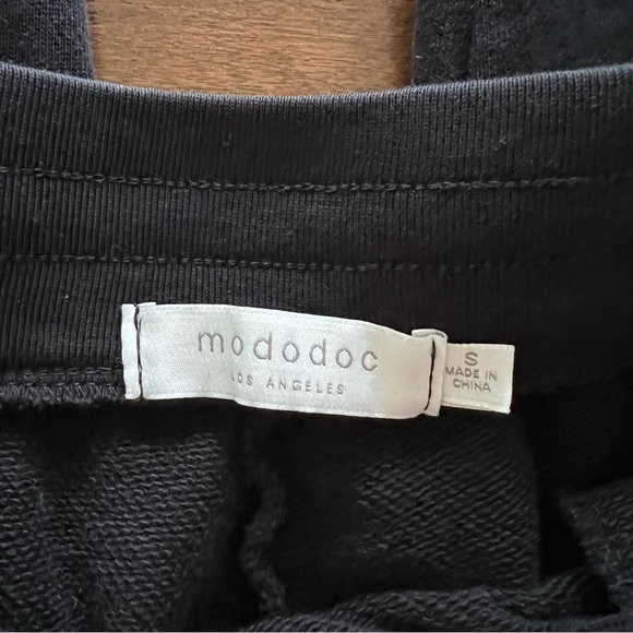 Mododoc Los Angeles Black Joggers with Drawstring Waist - Small - Preowned EUC - Picture 4 of 7